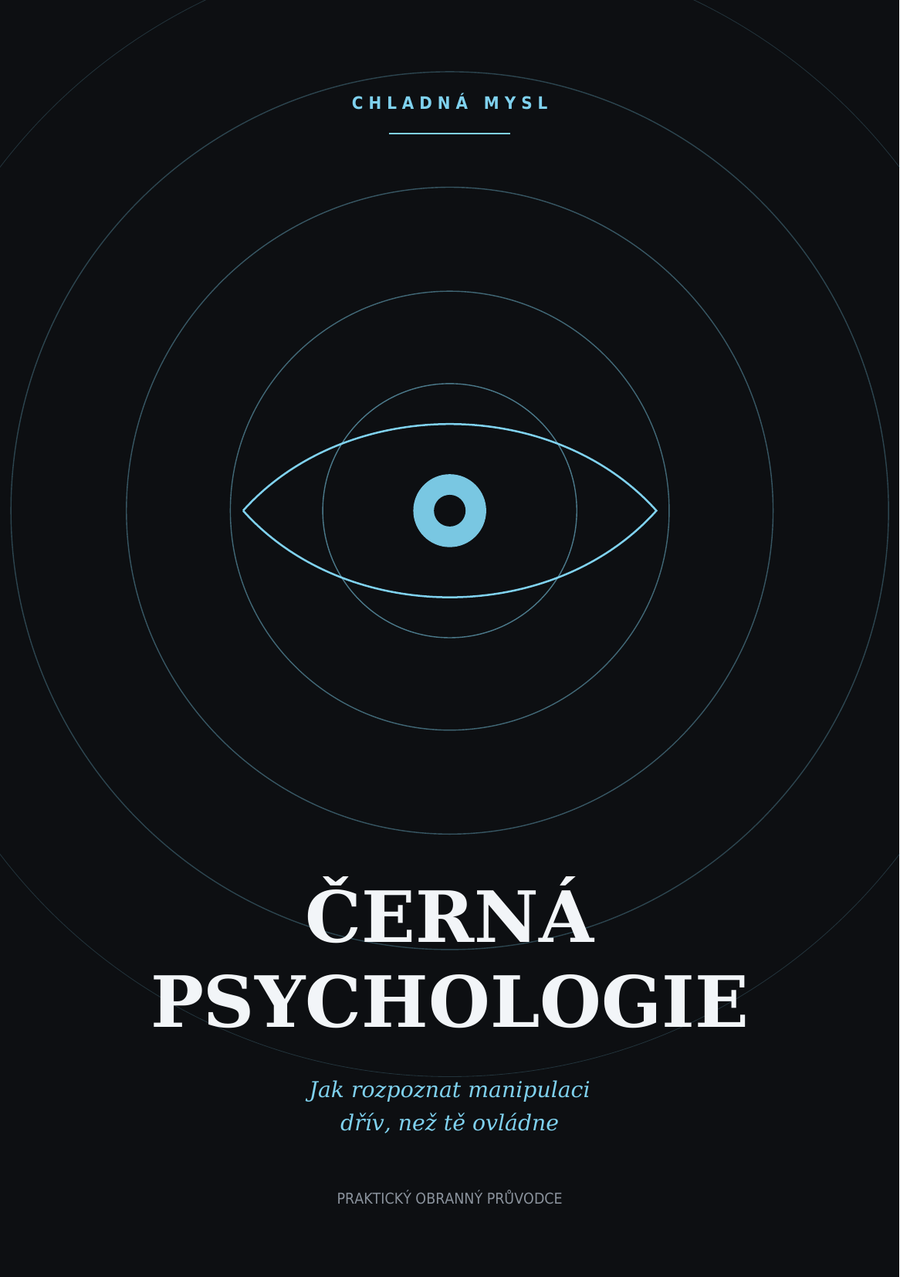 Černá psychologie: Jak rozpoznat manipulaci dřív, než tě ovládne